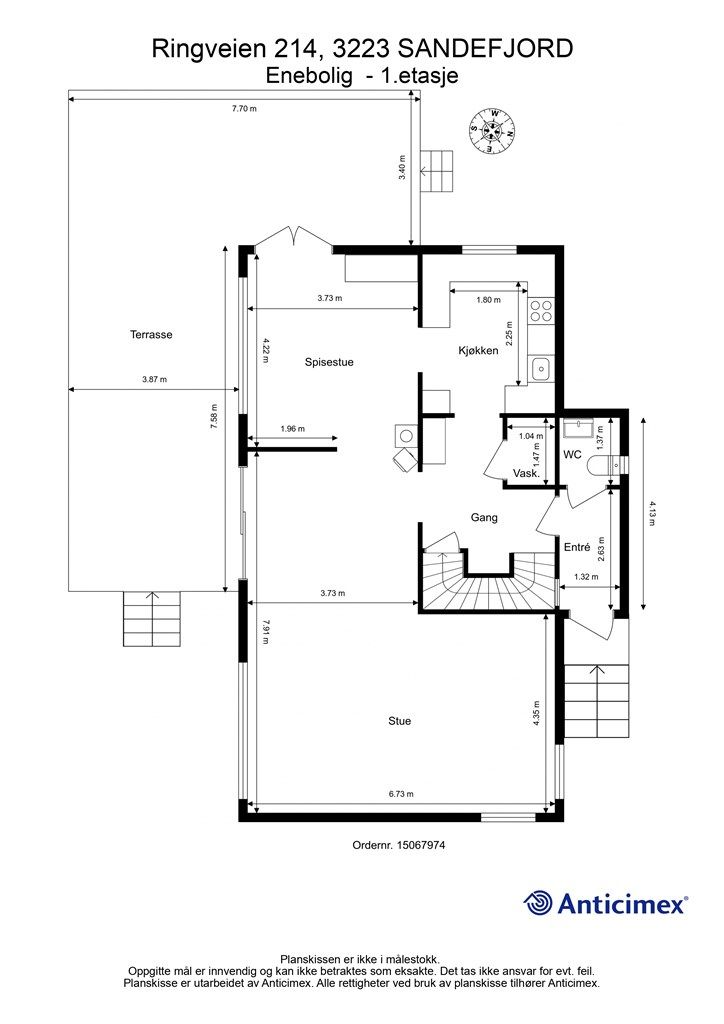Plantegning 1.etasje