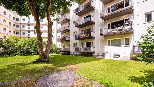 Hyggelig og fredelig nabolag med klassiske bygårder, grønne lommer og kort gangavstand til både St. Hanshaugen, Grünerløkka, Majorstuen og sentrum.