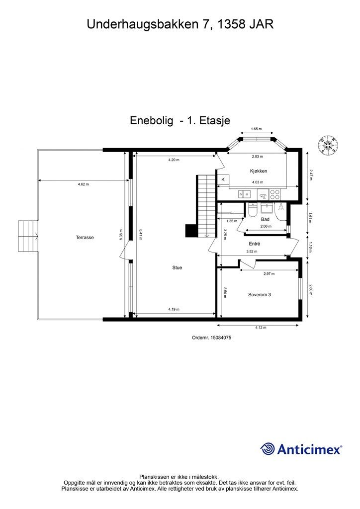 Plantegning - Første etasje