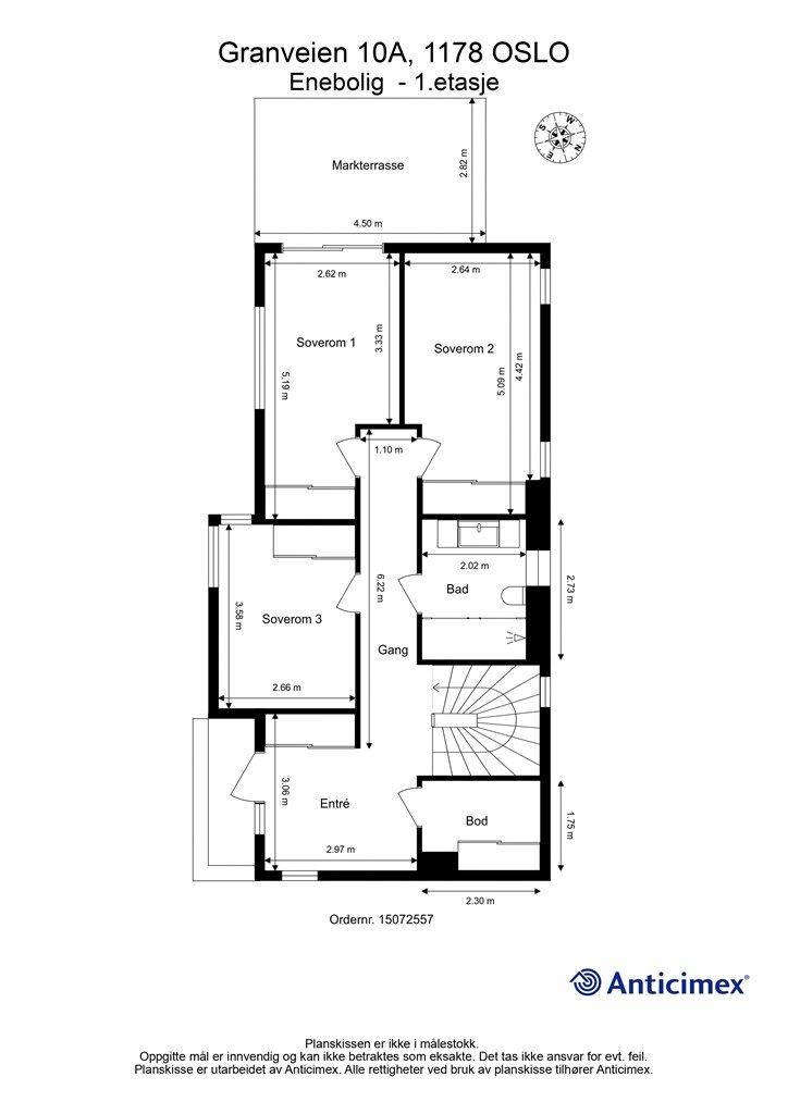 Plantegning - 1. etasje