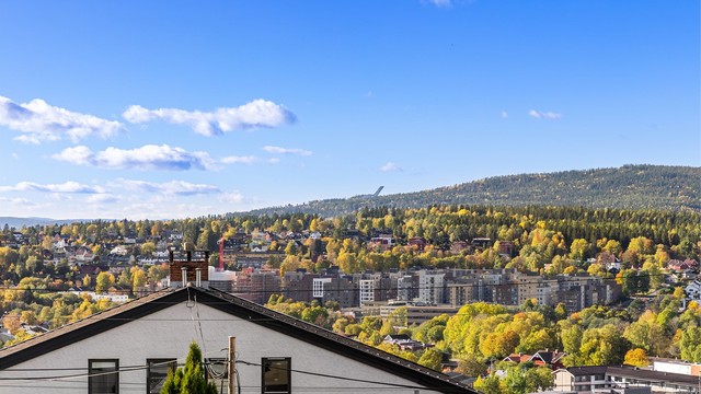 Nærområdet på Kjelsås byr på grønne omgivelser og nærhet til Lillomarka og Maridalen.