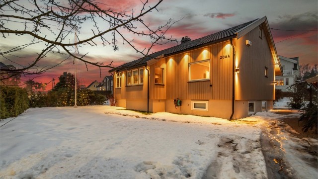 Hystadveien 206 A - presentert av Krogsveen v/ Andreas S. Bjønnes. - Foto: Fotograf Magik