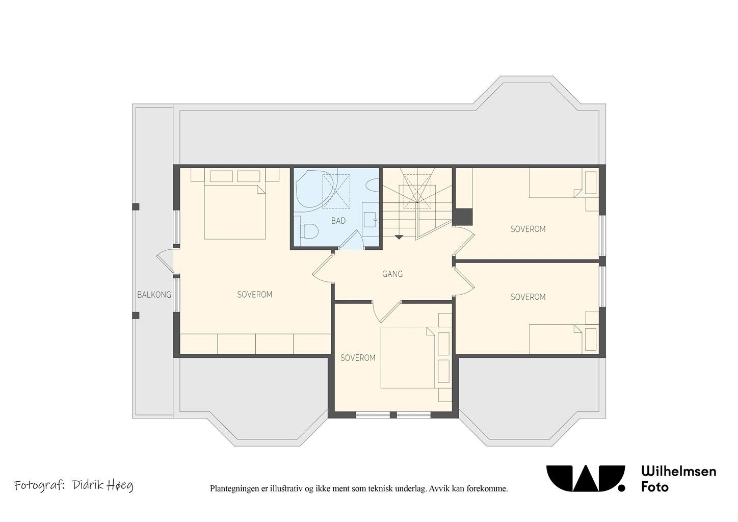 - Plantegning 2. etasje -