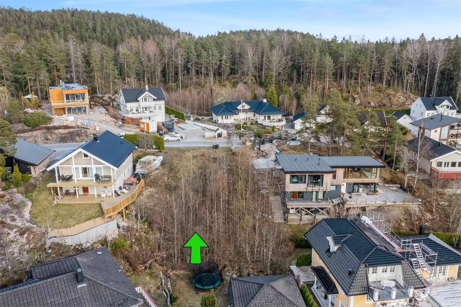 Området er veletablert og attraktivt