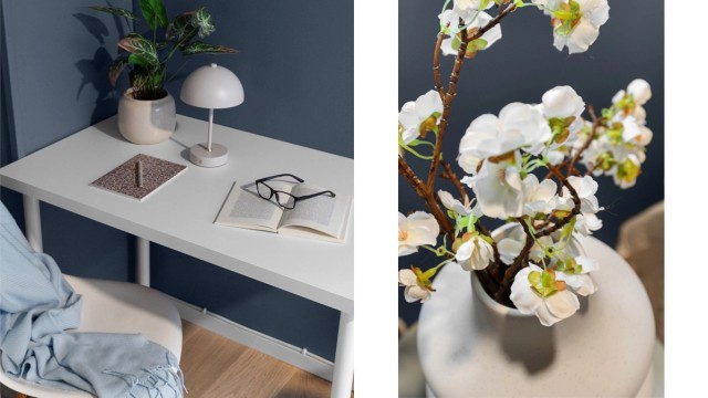 - Det er lagt opp ekstra stikkontakter slik at denne kroken er perfekt for de som har behov for hjemmekontor -