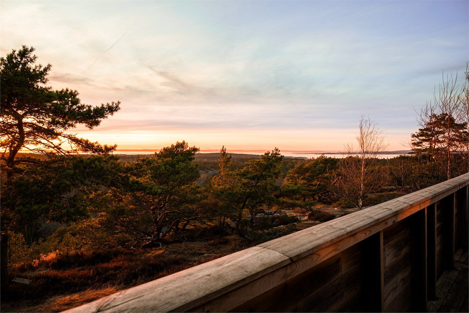 Maleriske solnedganger - et like pent skue som landskapet omkring