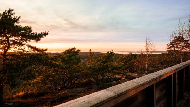 Maleriske solnedganger - et like pent skue som landskapet omkring