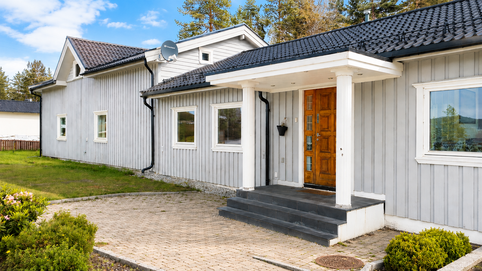 velkommen inn! (bildet er redigert med AI og avvik kan forekomme)