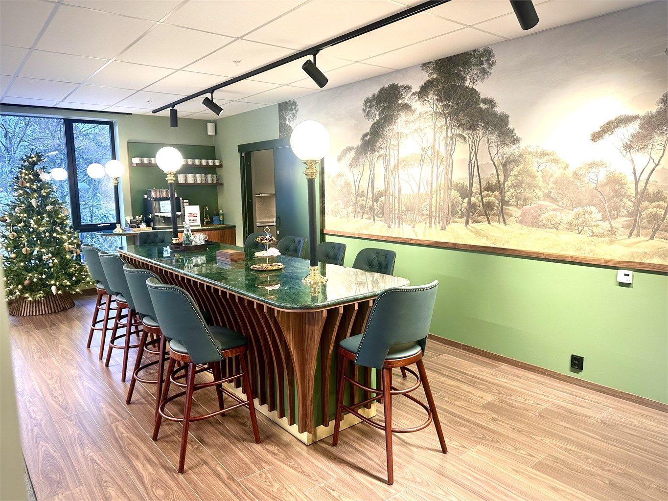 Lounge, resepsjon og fellesområde