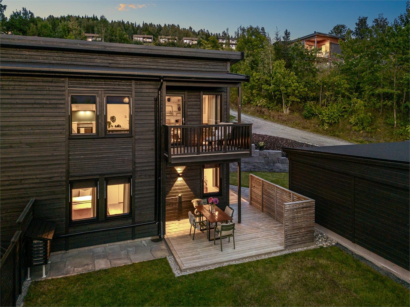 Moderne funkisbolig med 2 etasjer