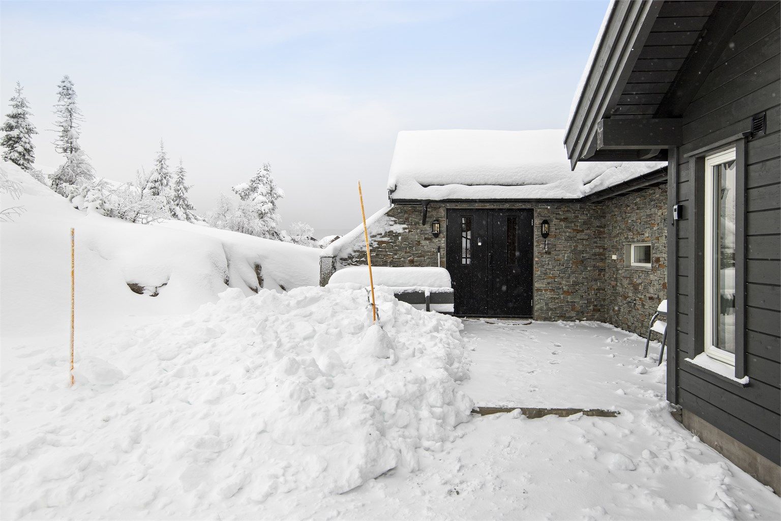 Snørikt og flott på fjellet!