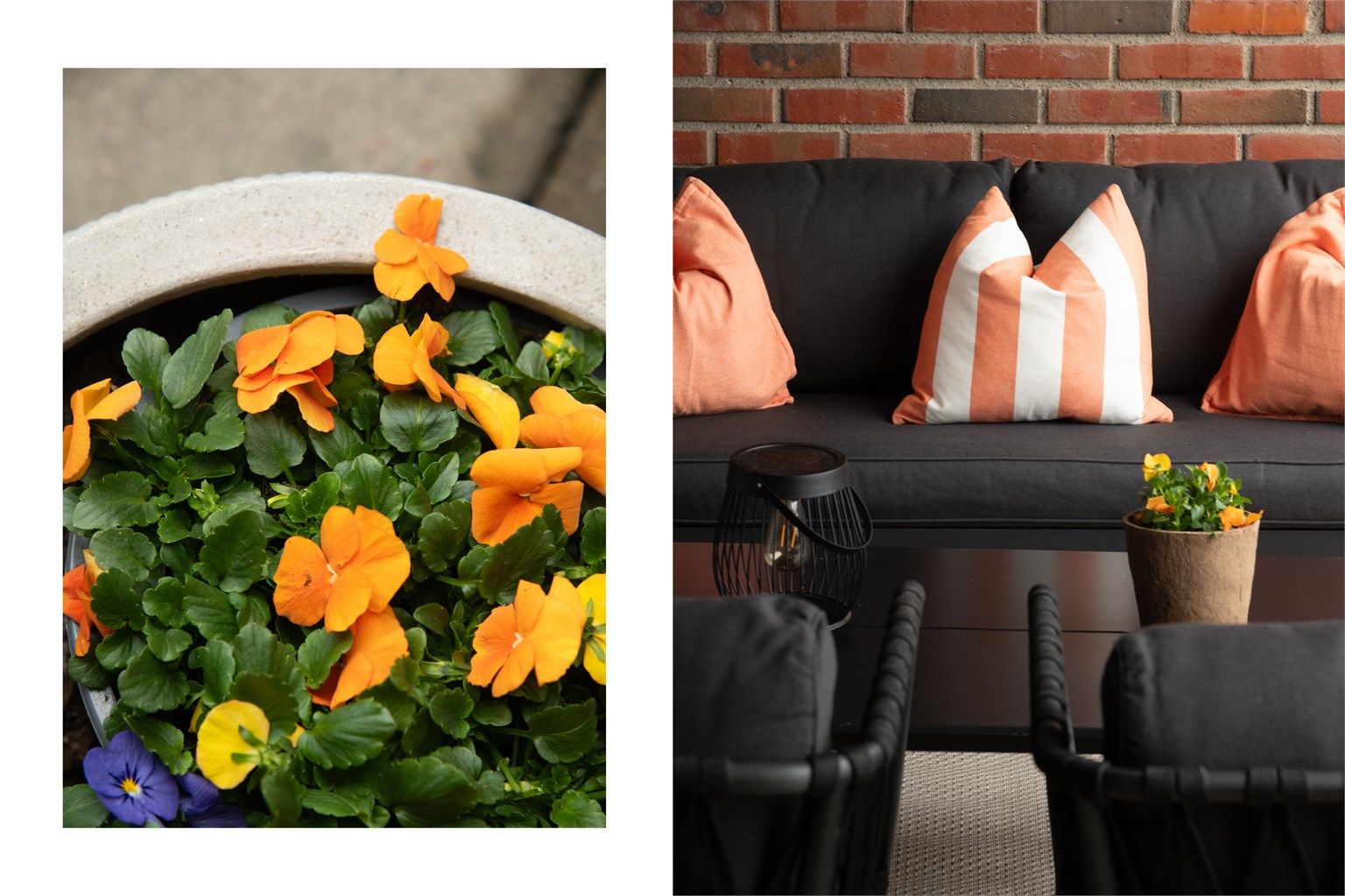 Uteplassen er et perfekt sted for å nyte rolige dager.