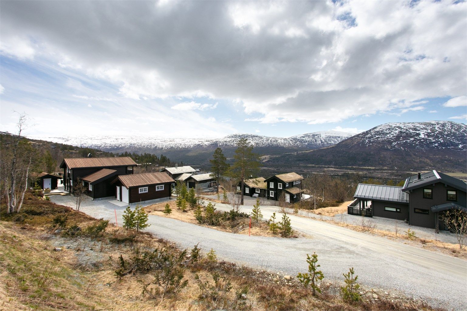 Det er kort vei til Bjorlis nettverk av over 80 km med preparerte langrennsløyper.