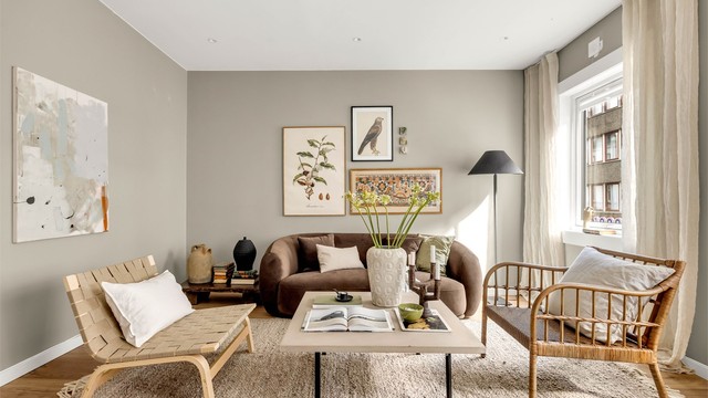 En lekker og moderne 3-roms med attraktiv beliggenhet på Majorstuen, kun et steinkast unna Bogstadveien. Foto: Studio Solberg