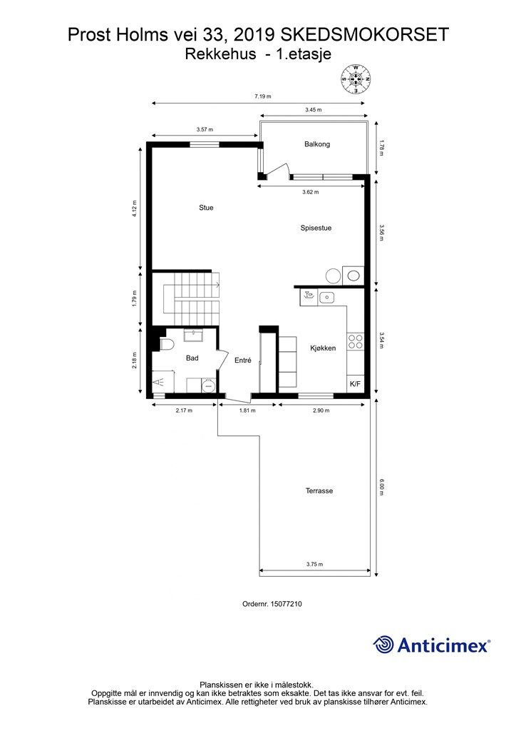 Plantegning - 1.etasje