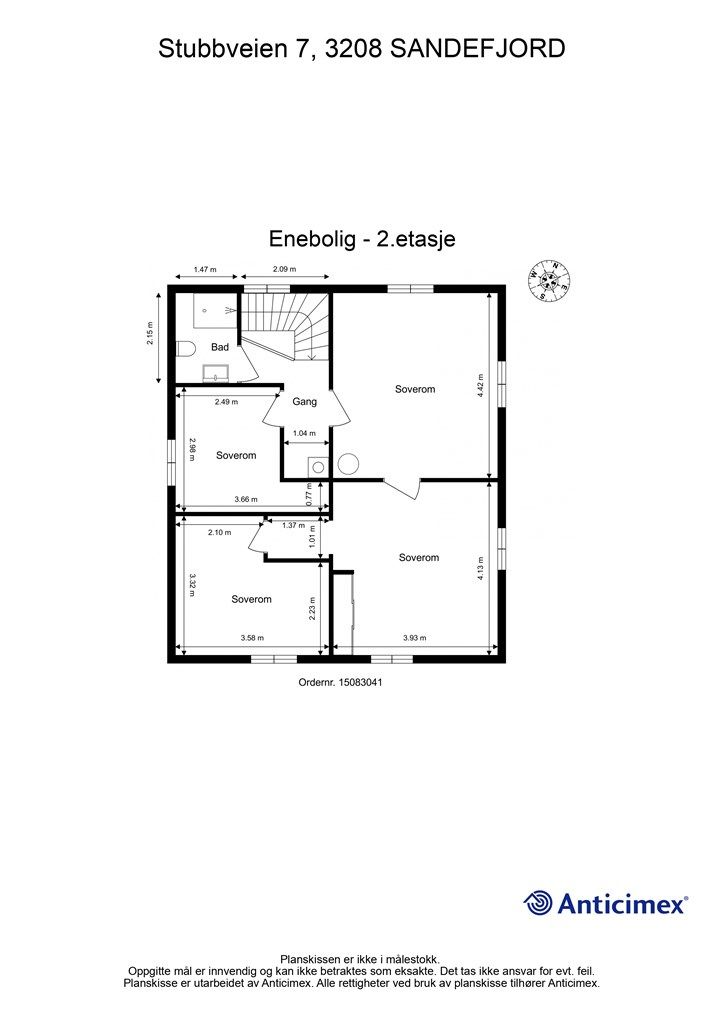 Plantegning 2.etasje