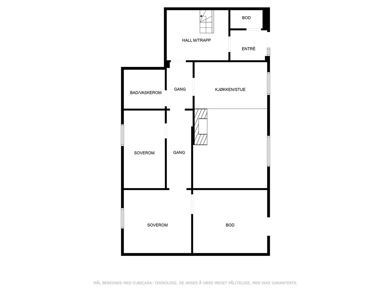 Plantegning 1.etasje