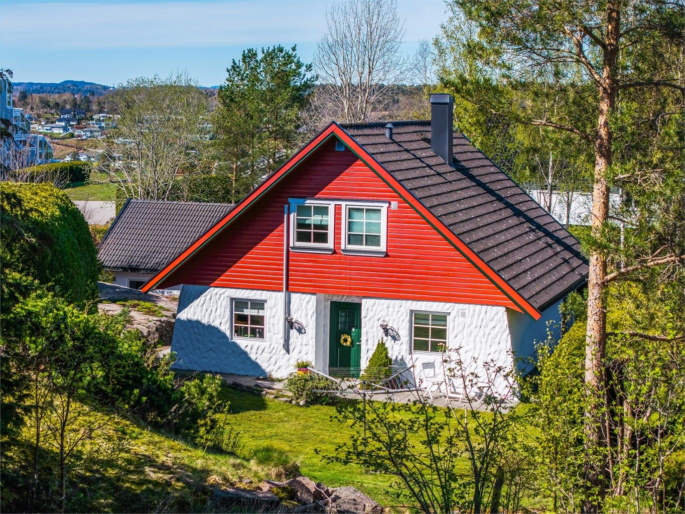 Velkommen til Ramberg Terrasse 18! Foto:  Kristian Bollæren