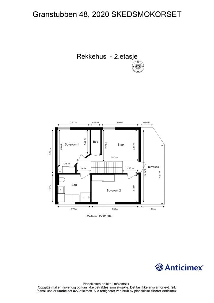 Plantegning 2. etasje