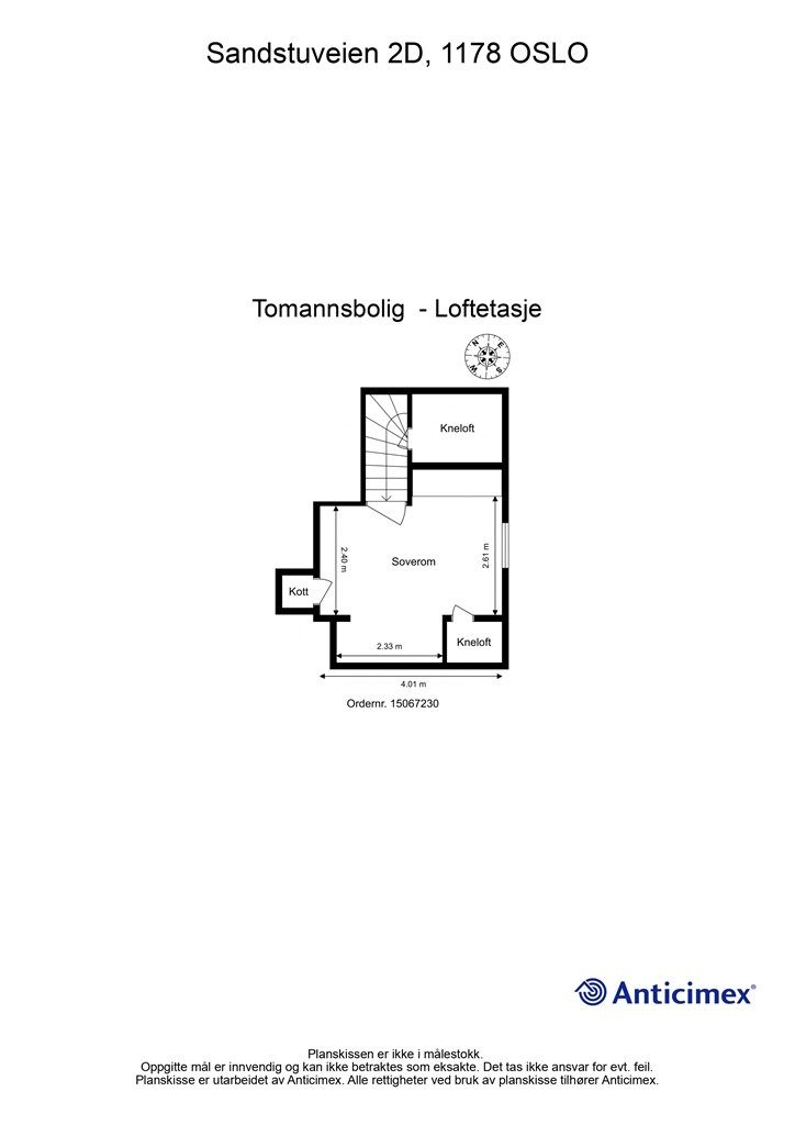 Plantegning-Loftetasje