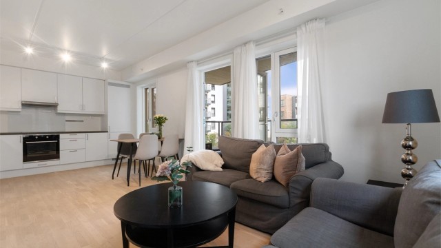 Velkommen til Dampsaga Alle 76 - Midt i Jessheim sentrum!