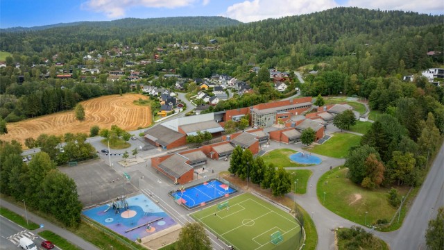 Meget kort vei til Anna Krefting barneskole