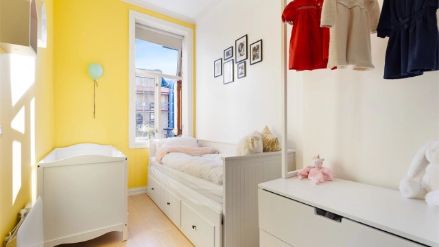 Rommene egner seg også godt som barnerom, kontor eller gjesterom.