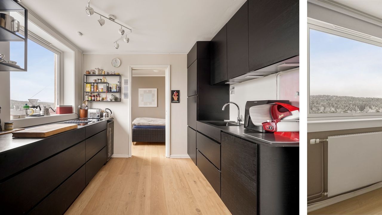 Videre adkomst til boligens andre soverom.