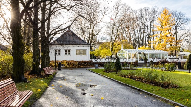 Den hyggelige caféen - Anne på Landet i Frognerparken er i gåavstand fra leiligheten.