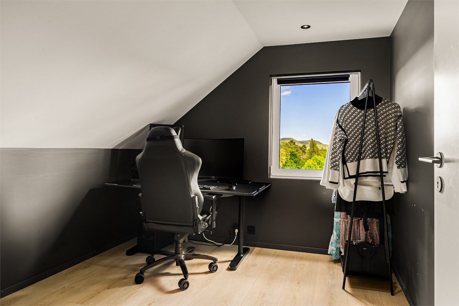 Det er to soverom i boligen.