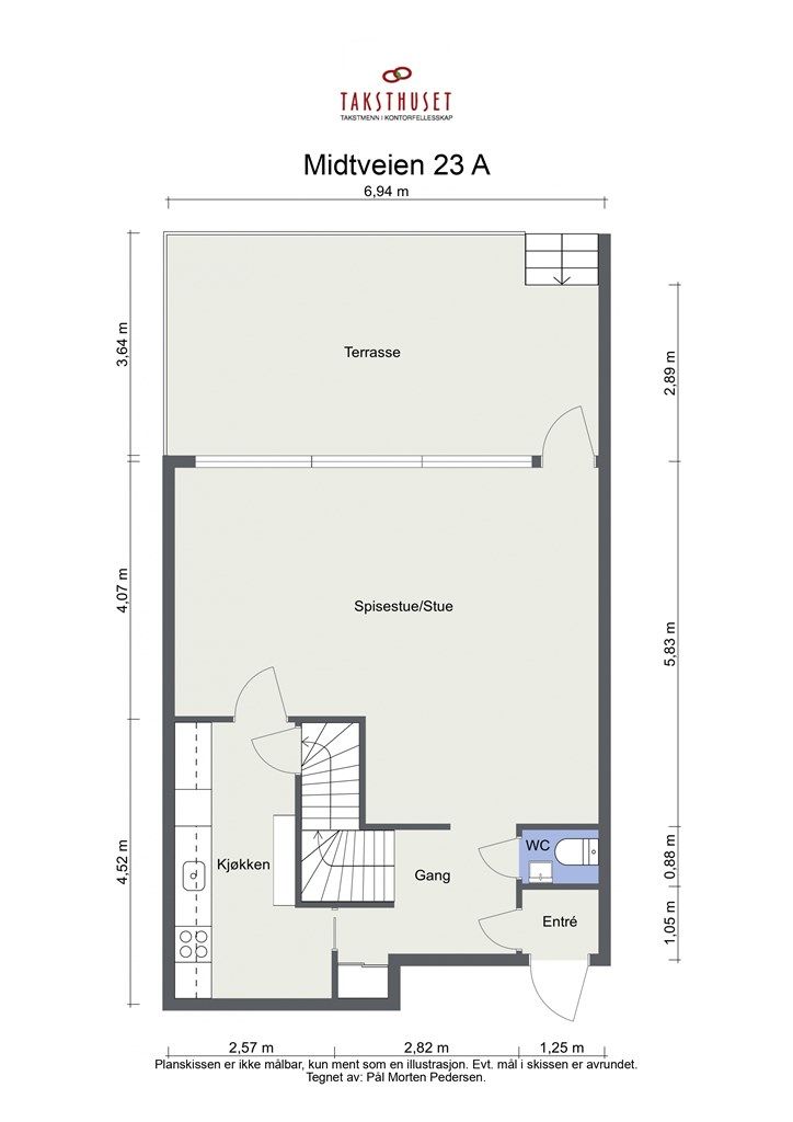 Planskisse 1. etasje