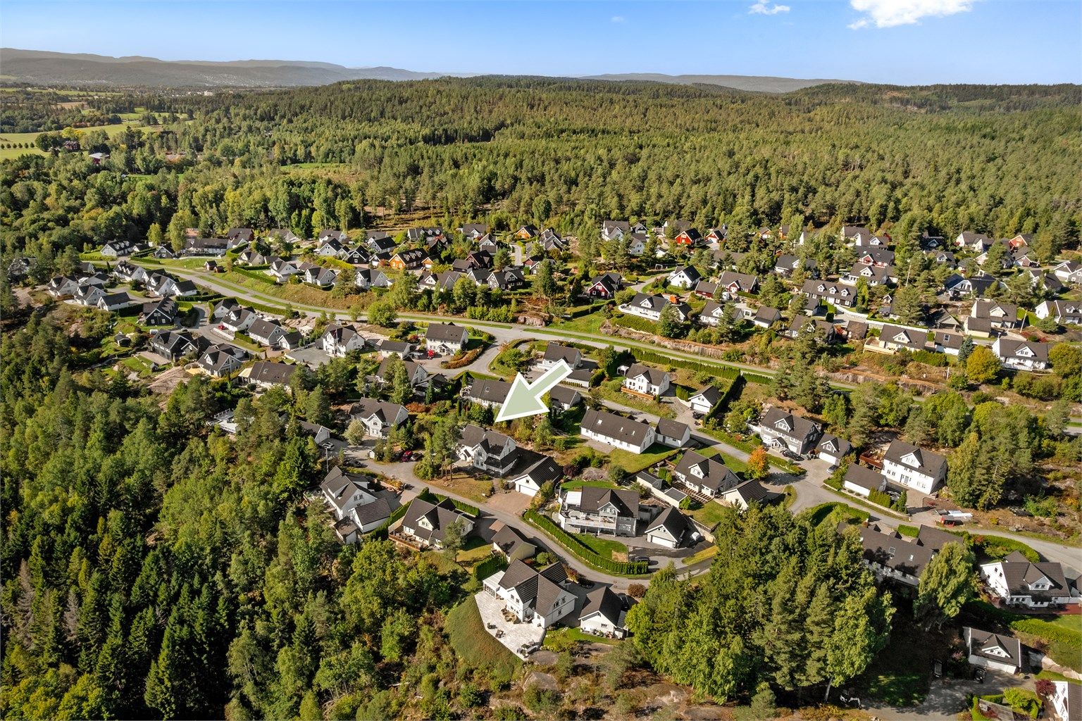 Flott ski og turterreng i marka i umiddelbar nærhet 
