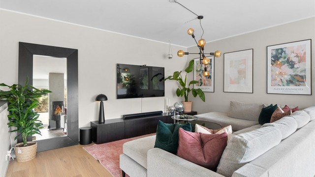 God plass til møblering og inndeling i soner i denne sosiale etasjen