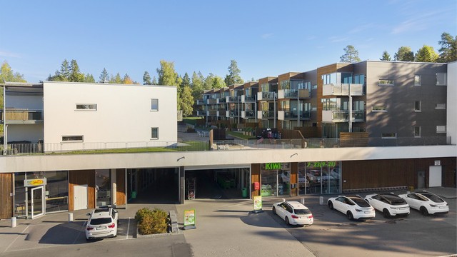 Kiwi Bøleråsen Senter ligger kun 3 minutters gange fra boligen.