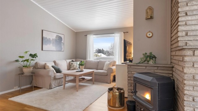 Vedovnen gir både varme og en hyggelig atmosfære på kjølige dager