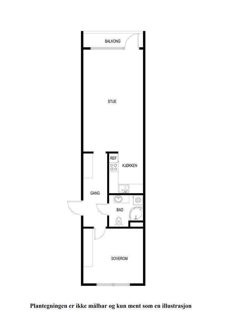 3. Etasje - 2D plantegning