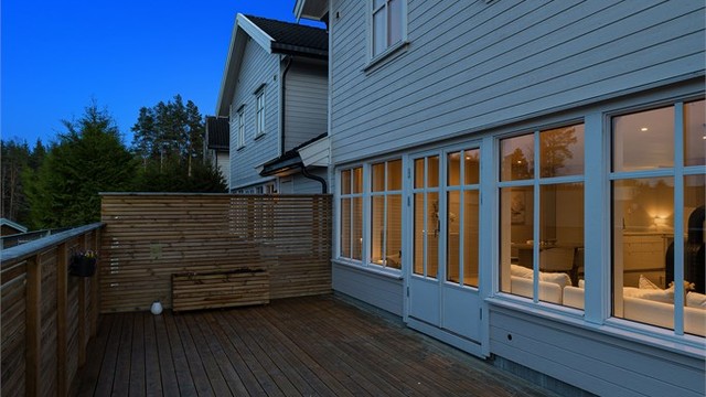 Kveld terrasse