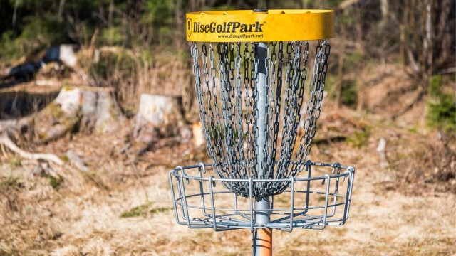 Frisbeegolfbane - stor miljø for dette.