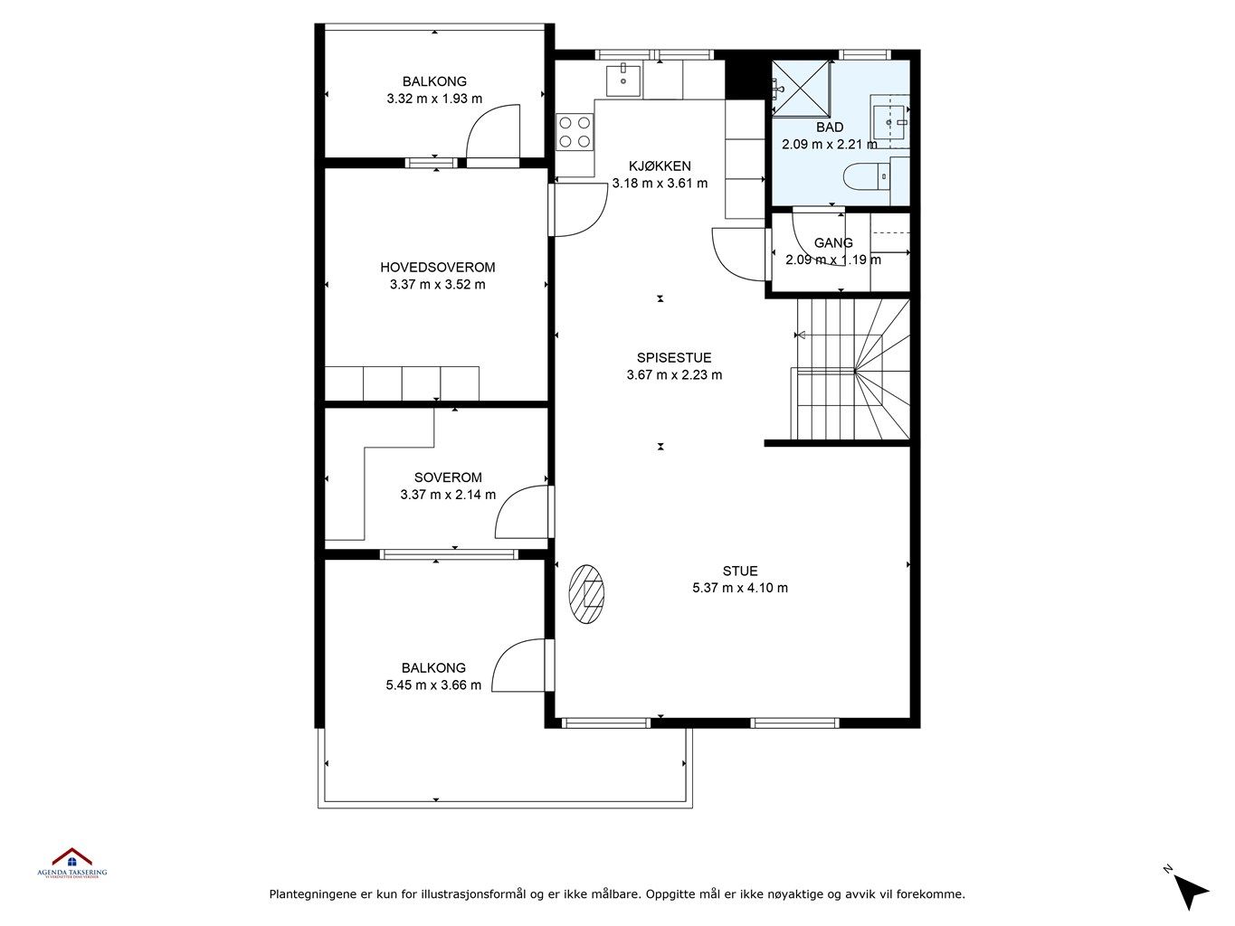 Plantegning 2.etasje 