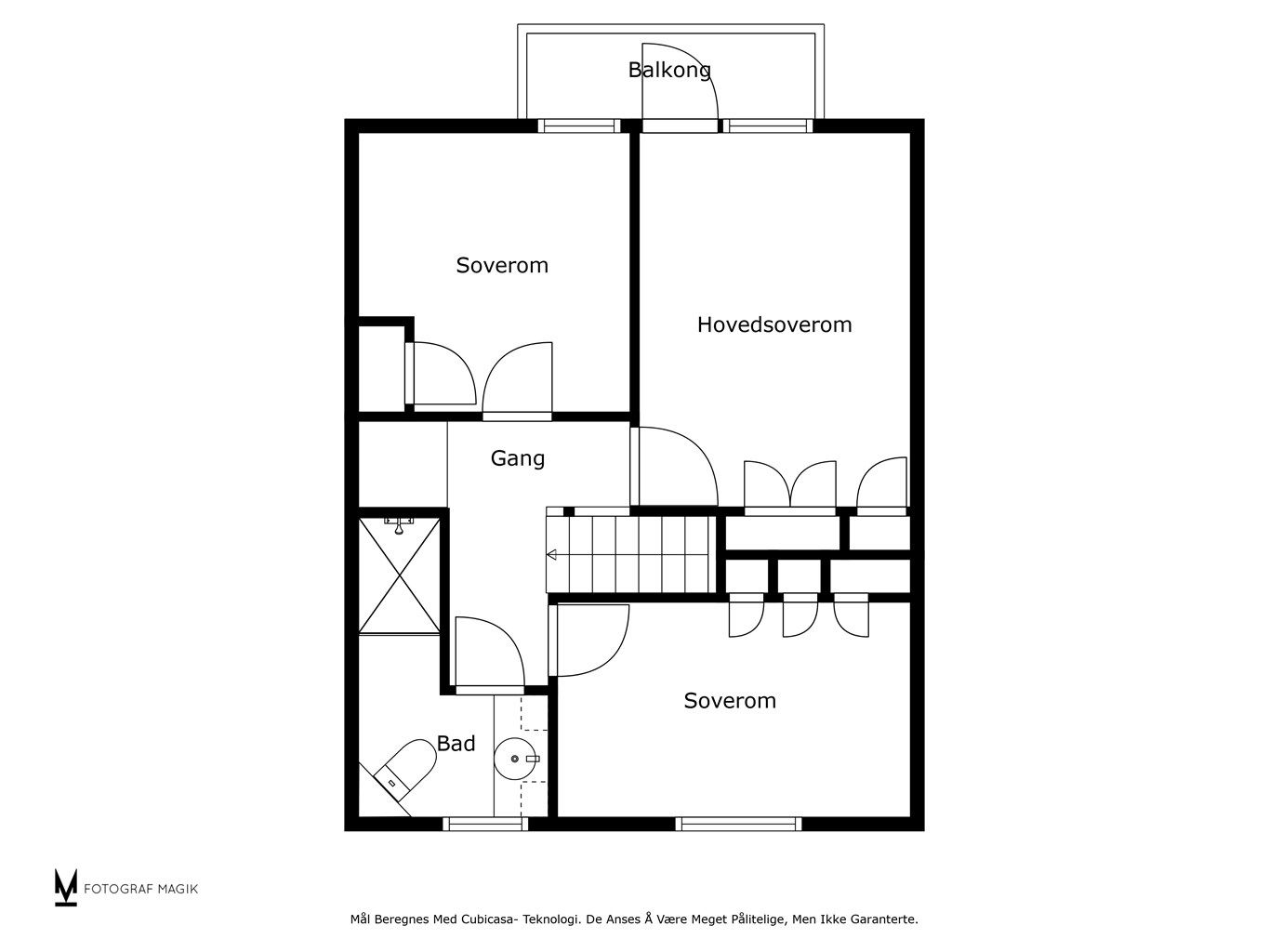 Plantegning 2. etasje