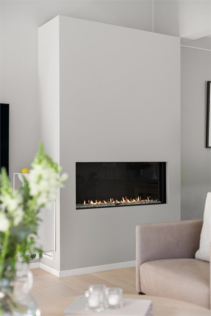Gasspeis fra Faber er elegant integrert i stuen