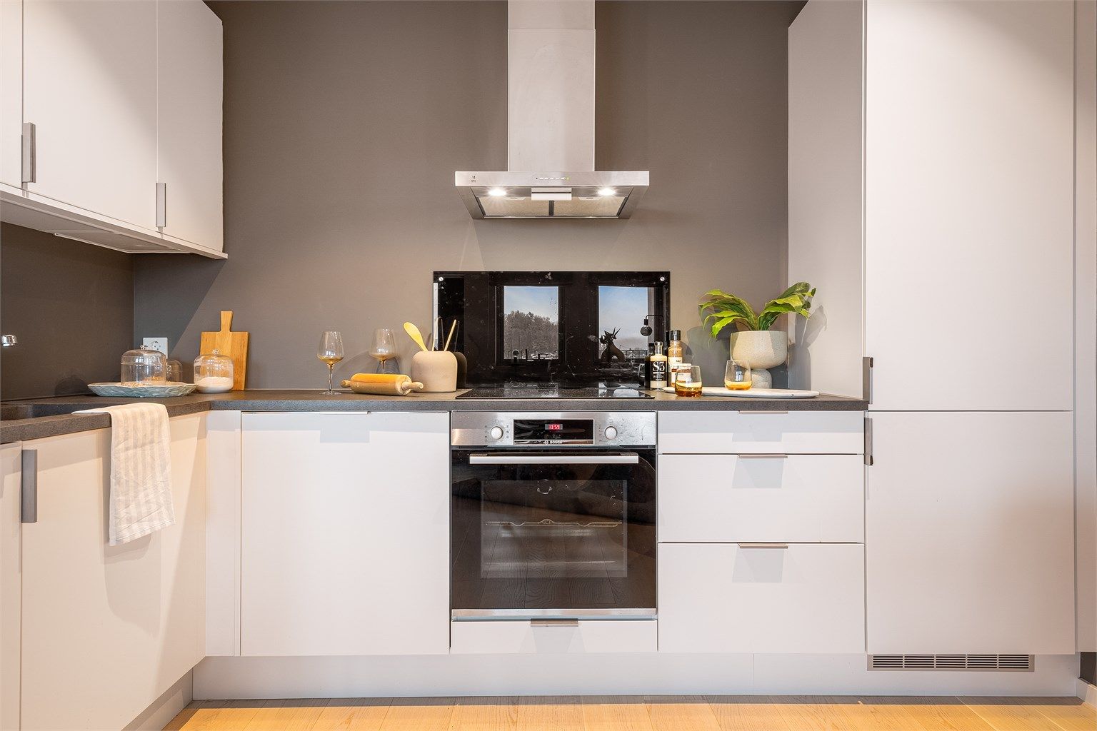 - Leiligheten ble oppført i 2020 og har gode kvaliteter -