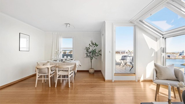 Optimal planløsning med god plass til soner og møblement.