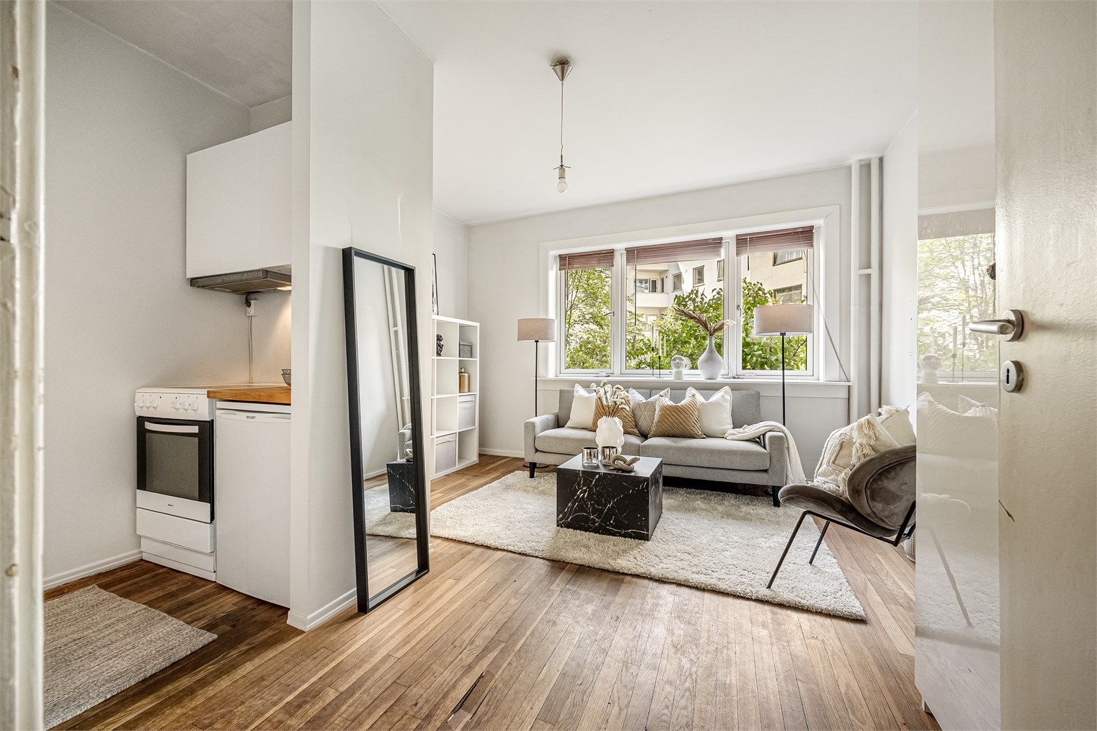 Velkommen til Frognerveien 20B, en 1-roms leilighet med ettertraktet beliggenhet på Frogner.