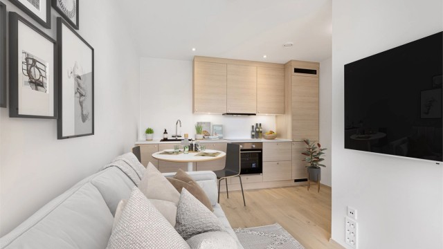 Lekkert kjøkken ( bildet er digitalt stylet)