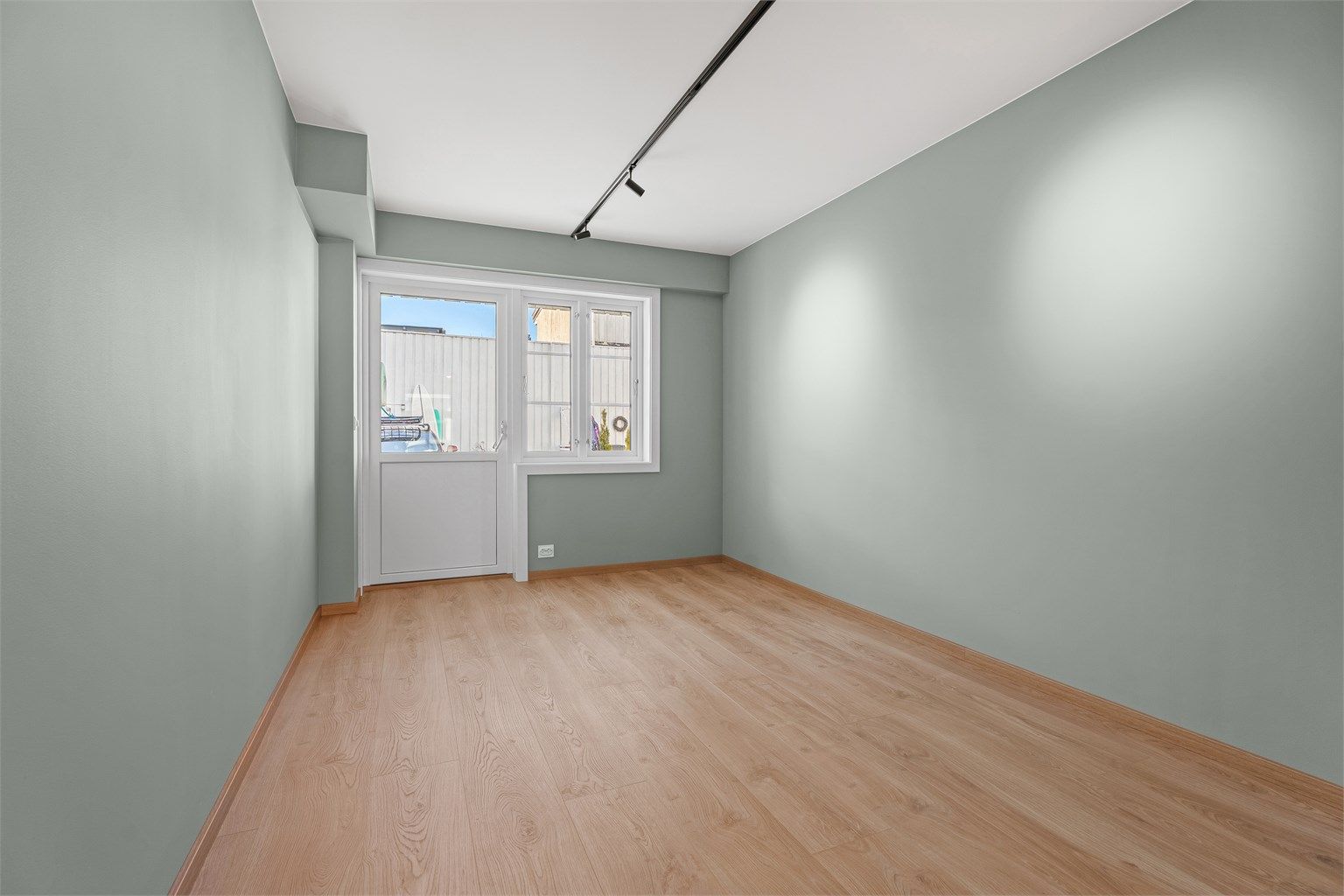 Soverommet med direkte utgang til privat terrasse
