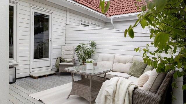 God plass til utemøblement