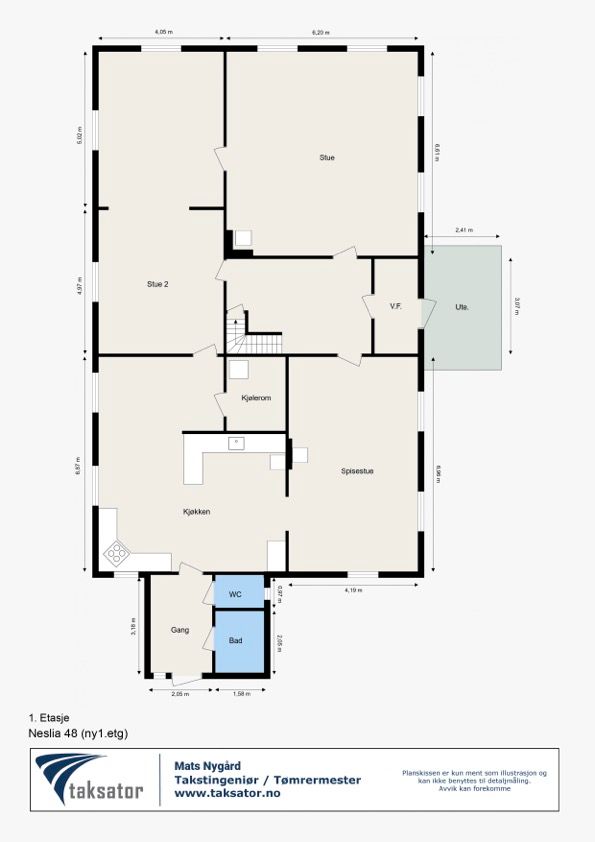 Plantegning 1. etasje