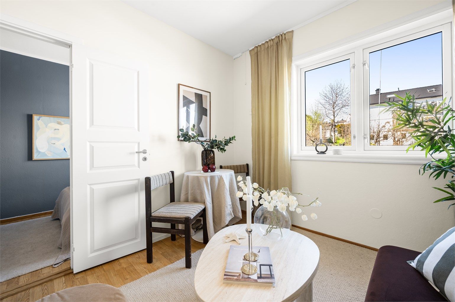 En lys og praktisk 2-roms selveierleilighet beliggende i attraktivt boligområde på Disen.