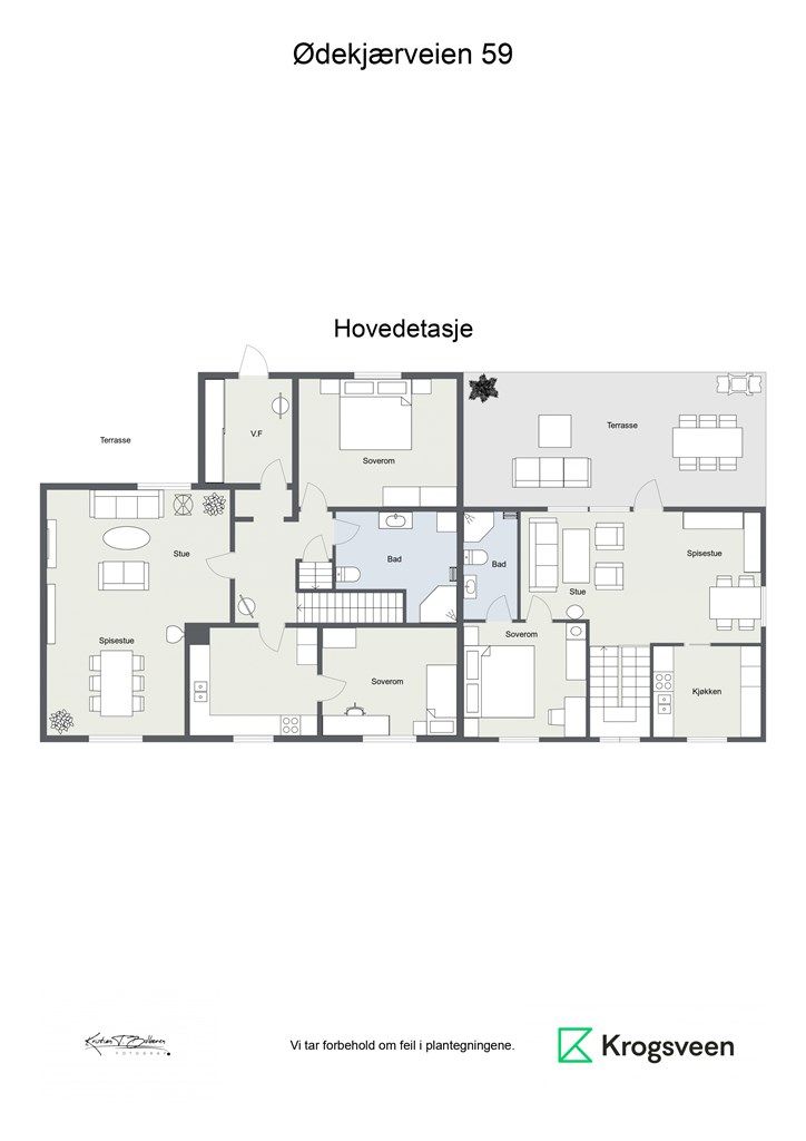 Plantegninger 1. etasje